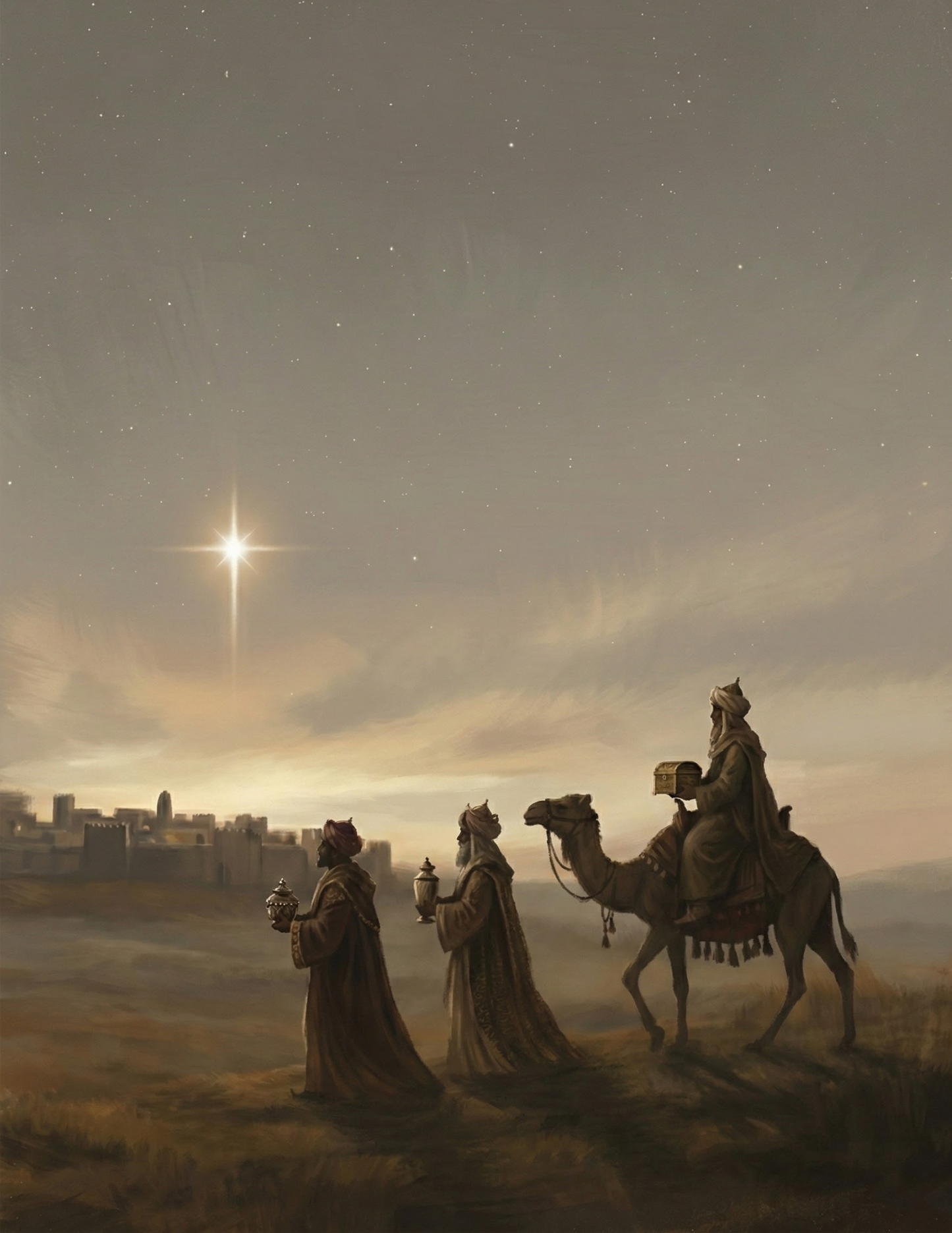The Wise Men Digital Print